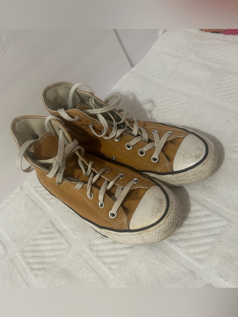 Converse Light Tan Interior Canvas Sneaker